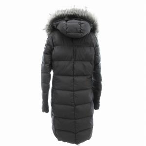 THE NORTH FACE ダウンコート ジャケット フェイクファー ロゴ M 黒 ブラック NJ1DK82B /JS GY19