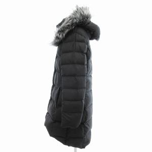 THE NORTH FACE ダウンコート ジャケット フェイクファー ロゴ M 黒 ブラック NJ1DK82B /JS GY19