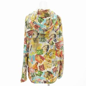 HYSTERIC GLAMOUR ナイロンジャケット パーカー ジップアップ 総柄 F マルチカラー /JS GY19