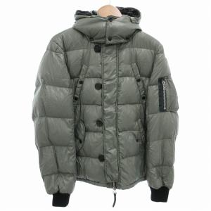 ABARI ダウンジャケット 48 カーキ