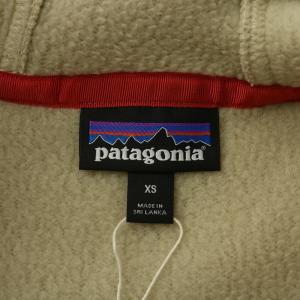 Patagonia レトロパイルプルオーバー RETRO PILE P/O フリースジャケット ハーフジップ フード ロゴ