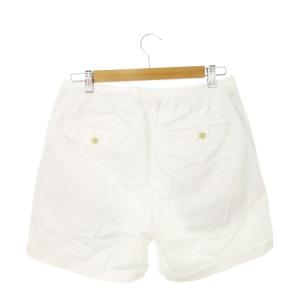 POLO RALPH LAUREN ショートパンツ ショーツ コットン ポニー ロゴ 刺繍 M 白 ホワイト /AH13 GY19