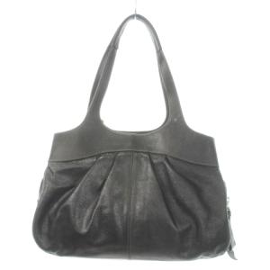 COACH トートバッグ ハンドバッグ レザー タック ロゴ チャーム 黒 ブラック F14052 /MN18 GY19