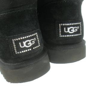 UGG australia Bailey Button Bling ムートンブーツ ショート スワロフスキー ラインストーン ロゴ