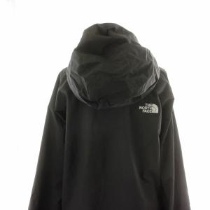 THE NORTH FACE マウンテンパーカー 防風シェル フード ドライベント Dryvent ロゴ XL 黒 ブラック /MP
