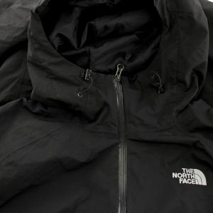 THE NORTH FACE マウンテンパーカー 防風シェル フード ドライベント Dryvent ロゴ XL 黒 ブラック /MP