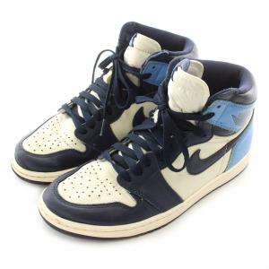 NIKE エアジョーダン1 レトロ オブシディアン ハイカット