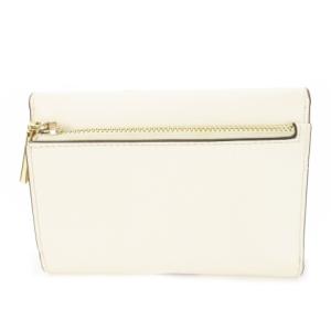 kate spade new york リーガン パンジー プリント ミディアム フラップ ウォレット 二つ折り財布 小銭入れあり レザー 革