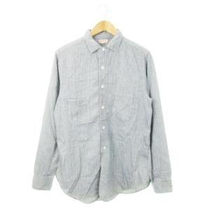 The Union Special エンジニアシャツ カジュアルシャツ 長袖 コットン ストライプ 16