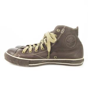 ALL STAR EUROPEAN HI スニーカー ハイカット レースアップ レザー 28.5cm 茶