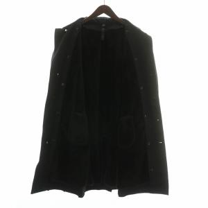 wjk ステンカラーコート アウター ロング ボアライナー付き L 黒 ブラック /XZ GY43