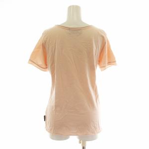 HYSTERIC GLAMOUR Tシャツ カットソー 半袖 クルーネック ロゴ ガールズプリント F ピンク /XZ GY43