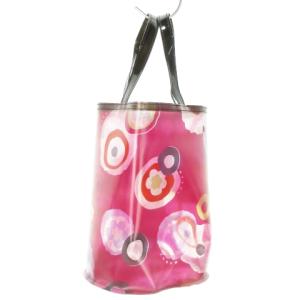 MARNI ビニールバッグ バケットバッグ クリアバッグ フラワー 花柄 総柄 ピンク /AH13 GY43