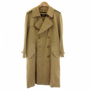 ヴィンテージ トレンチコート 裏地ノバチェック カーキ