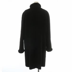 Leilian COLOMBO ピュアカシミヤ100% ロング コート ミンク