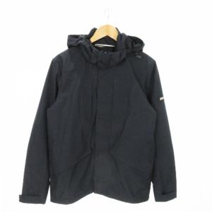 GORE-TEX ゴアテックス３レイヤー フーデッドジャケット ジップアップ ロゴ 防水 防風 アウトドア