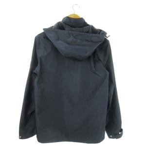 AIGLE GORE-TEX ゴアテックス３レイヤー フーデッドジャケット ジップアップ ロゴ 防水 防風 アウトドア