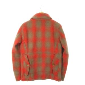 nonnative CPOジャケット 中綿 裏地キルティング 厚手 チェック 0 S 赤 レッド 茶 ブラウン /MN15