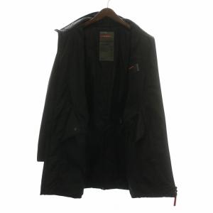 PRADA SPORT 中綿コート ジップアップ 48 ブラック SGV294