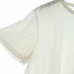 MONCLER MAGLIA T-SHIRT Tシャツ カットソー 半袖 プリント ロゴ XL 白 ホワイト F20918C76010