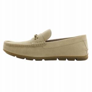 COACH MOTT DRIVER SUEDE ドライビングシューズ ローファー スエード ロゴ ゴールド金具 7.5