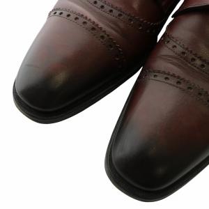 DSQUARED2 ビジネスシューズ ドレスシューズ レザー ウィングチップ 42 27cm 茶色 ブラウン /XZ GY19