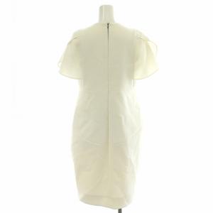 YOKO CHAN YOKOCHAN 2019年製 Flared sleeve Pearl Slit line Dress ワンピース