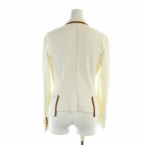 BRUNELLO CUCINELLI テーラードジャケット シングル 長袖 薄手 M アイボリー GY19 /MQ