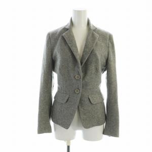 テーラードジャケット カシミヤ 40 グレー