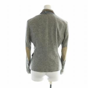 BRUNELLO CUCINELLI テーラードジャケット カシミヤ 40 グレー