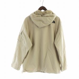 THE NORTH FACE マウンテンパーカー 長袖 ジップアップ ロゴ フード M ベージュ NJ3BN01K GY19 /MQ