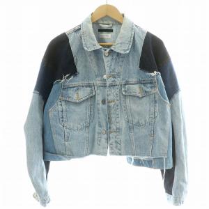 25SS キルト別注 QUIITO デニムジャケット Gジャン ブルゾン 短丈 ショート パッチワーク