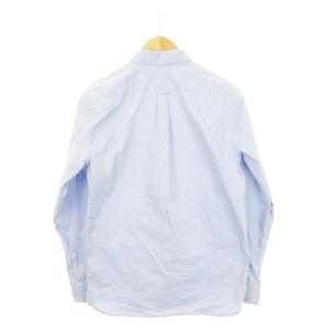 THE NORTH FACE ボタンダウンシャツ オックスフォード 長袖 ストレッチ アウトドア L 青 ブルー NR61662 /AH15