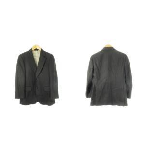 Paul Stuart シングルスーツ 3ピース 3点セット テーラードジャケット ベスト ジレ スラックスパンツ ストライプ