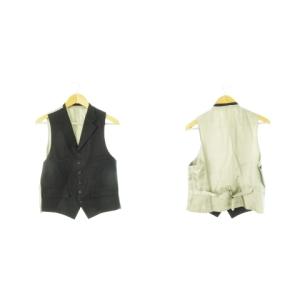 Paul Stuart シングルスーツ 3ピース 3点セット テーラードジャケット ベスト ジレ スラックスパンツ ストライプ