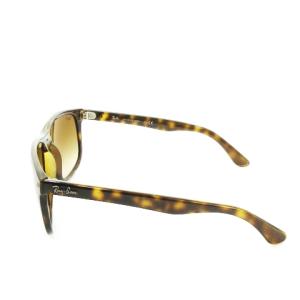 Ray-Ban BOYFRIEND サングラス セルフレーム スクエア ロゴ べっ甲柄 デミ柄 60 15 茶 ブラウン