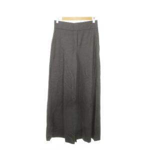 24AW ワイドパンツ ウエストゴム ウール 大きいサイズ 42 XL グレー /MN9 GY19