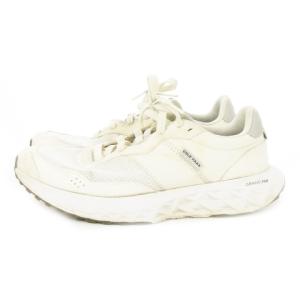 GRAND 360 スニーカー ローカット レースアップ 切替 メッシュ 9.5 27.5cm 白 ホワイト