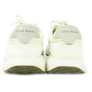 COLE HAAN GRAND 360 スニーカー ローカット レースアップ 切替 メッシュ 9.5 27.5cm 白 ホワイト