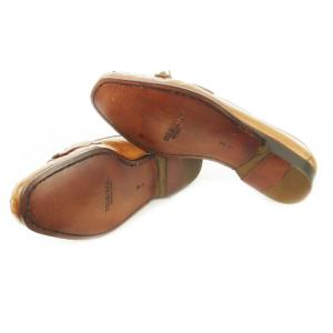 COLE HAAN タッセルローファー モカシン レザー 革 ワンポイント 6 23.0cm 茶 ブラウン /CK10 GY19