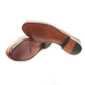 COLE HAAN ローファー モカシン レザー 革 ステッチ ビット 6 23.0cm 茶 ブラウン /CK30 GY19