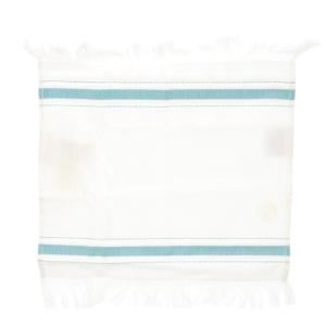 CARRE CABINE HERMARIN EPONGE ハンドタオル ハンカチ パイル フリンジ ラバーロゴ