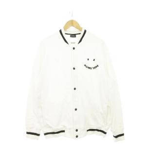 21AW PS Paul Smith Happy ジャケット カットソーブルゾン スタジャン 刺繍 ロゴ