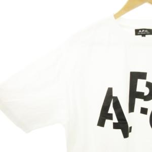 A.P.C. エディフィス EDIFICE 別注 DECALE プリント Tシャツ 半袖 クルーネック ロゴ コットン