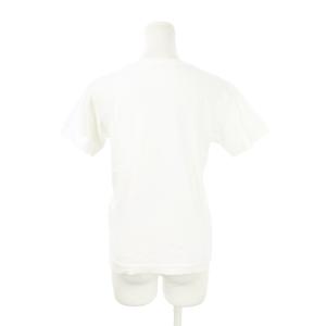 PLAY Comme des Garçons PLAY 半袖Tシャツ ラウンドネック ハート ロゴ ワッペン ワンポイント コットン M 白 ホワイト
