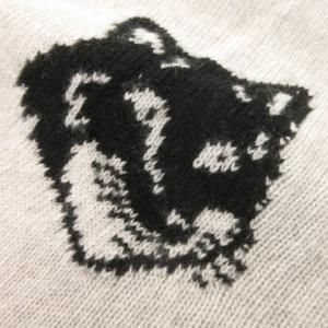 Maison Kitsuné FOX HEAD INTARSIA COMFORT JUMPER ニット セーター クルーネック 長袖
