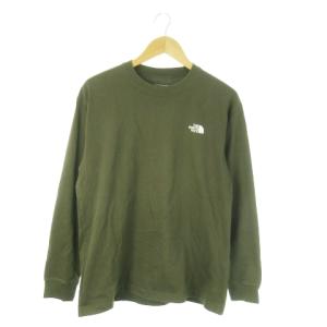 THE NORTH FACE ロングスリーブバックスクエアロゴティー 長袖Tシャツ ロンT プリント ロゴ 速乾 UVケア アウトドア