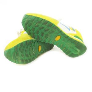 Atlantic Stars スニーカー レースアップ ローカット スエード ブラジルデザイン 国旗 黄 イエロー /CK4 GY01