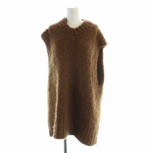 F CA HAND CN NSL カシミヤ100％ ノースリーブ ニット ベスト 36