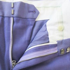 Drawer パンツ スラックス テーパード ウール 36 S 紫 パープル /AO21 GY03